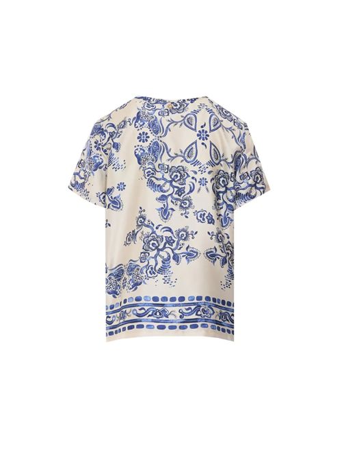 Blusa è realizzata in raso LIU JO | CA6377TS555/P9652